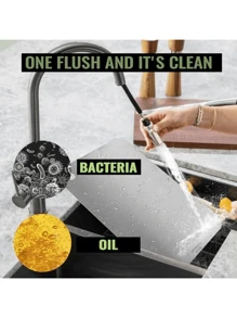 Planche à découper en acier inoxydable - Double face, résistante à la rouille, pour la viande, les fruits et les légumes - Tapis à découper de cuisine haut de gamme avec une hygiène améliorée