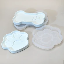 New DIY Cat Claw Tray Mold, Resin Dripping Mold, Gypsum Bone Plate Dish, Silicone Mold For Storage