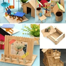 50pcs Handmade Sticks - Natural Wooden Sticks, 3.75 Inch Length, Cork, Suitable For DIY Handicrafts, Gifts(Random Color), Mother's Day, Mom's Gift,Back To School,School Supplies