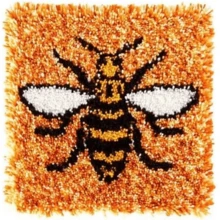 锁钩垫套件，锁钩套件刺绣套件地毯套件DIY锁钩枕套地毯垫制作套件，DIY工艺套件