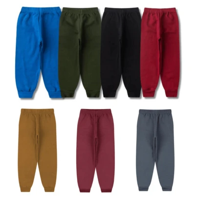 3 Calças Infantil Moletom Menino Calça Inverno Peluciada 2 ao 8