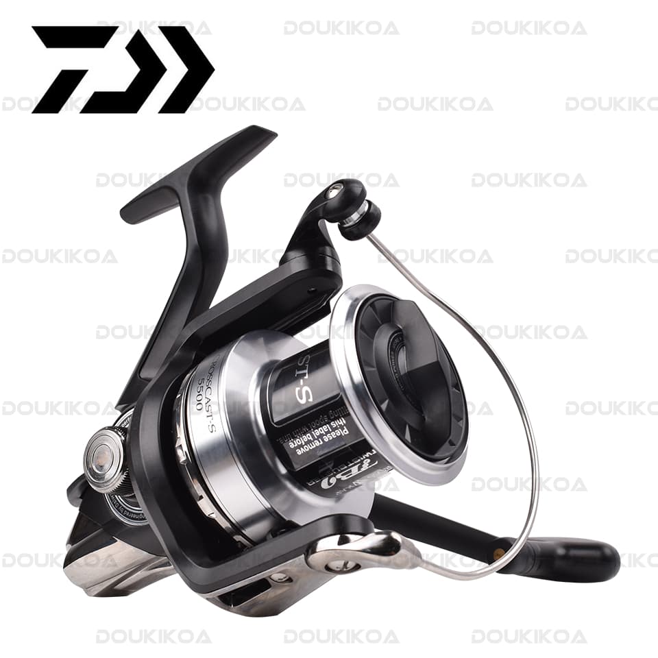 DAIWA بكرة صيد الأسماك السطحية على المسافة الطويلة داييوا كروسكاست-إس، بكرة صيد طويلة المدى للرمي على مسافات بعيدة