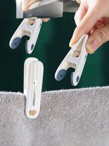 12 pièces Pinces à linge anti-dérapantes Clips de séchage de courtepointe Cintre de sous-vêtements Pinces utilitaires de séchoir à linge Pinces de serviettes pour pinces à linge pare-vent, pinces à linge