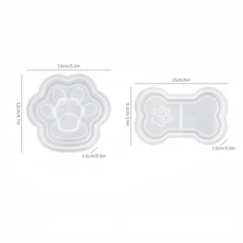 New DIY Cat Claw Tray Mold, Resin Dripping Mold, Gypsum Bone Plate Dish, Silicone Mold For Storage