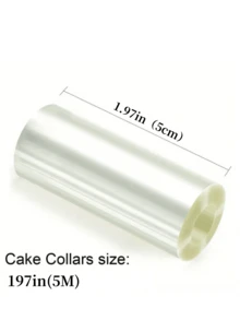 1 件专业纤维素醋酸纤维板，用于蛋糕装饰，适用于慕斯、巧克力、糕点装饰和保护、厨房烘焙配件 - 多种尺寸可供选择 - 無色 - 查看 13