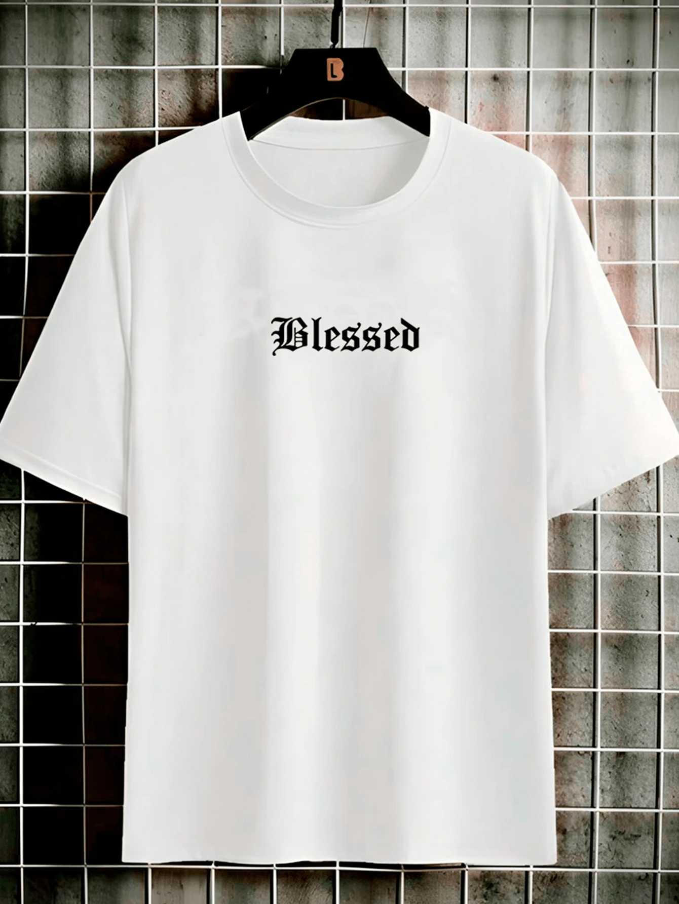 Men's Printed Shirts Unisex Short Sleeve T-Shirts Round Neck Shirts 100% Cotton 30.1 - 白色 - 查看 1
