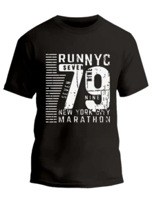 Customized Plus Size Black Crewneck T-Shirt - Vintage 1978 New York Retro Print, Classic Urban Streetwear, Throwback Graphic Tee, Music Festival Outfit, Birthday/Anniversary Gift, Big & Tall Comfort Fit, Hipster Fashion, Unisex Casual Wear, Friends Matching NYC Style, Y2K Aesthetic, Minimalist Retro Design, Custom Year Apparel, Statement Piece, Holiday Souvenir - Black - View 5