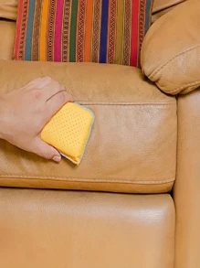 1pc Cleaning Sponge, Scouring Pad, Square Dishwashing Cloth, Basic Dishwashing Cloth, Sink Or Stove Fabric, Washable Antibacterial Brush, Kitchen Supplies, Kitchen Cleaning Tools. Suitable For Kitchen, Bathroom, Glass