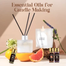 Essential Oils, 40pcs 5ml/0.17Fl.Oz Essential Oils Set Gift Kit For Aromatherapy Diffusers Humidifier Ssential Oil Kit For Diffuser, Humidifier, Scented Candle (40x 5ml) - Gift Set For Women, Lover, Friends - 40*5ml - 查看 6