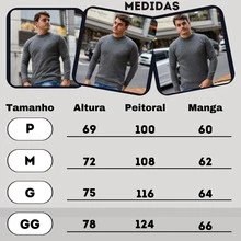 Men's Knitted Sweater Thick Mesh Cold Weather Blouse Round Neck High Quality - Dark Grey - View 4