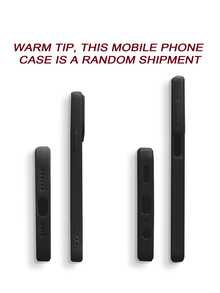 1 件时尚花卉印花穿孔直边黑色烤漆防摔手机壳，兼容 16/11/16pro/16plus/16promax/16e/15Promax/13/14/12/XS/XR/7G/8P，兼容三星、Redmi 10/9/Note9/12c/Note11pro/Note8Pro/9C/9a，防摔手机保护壳