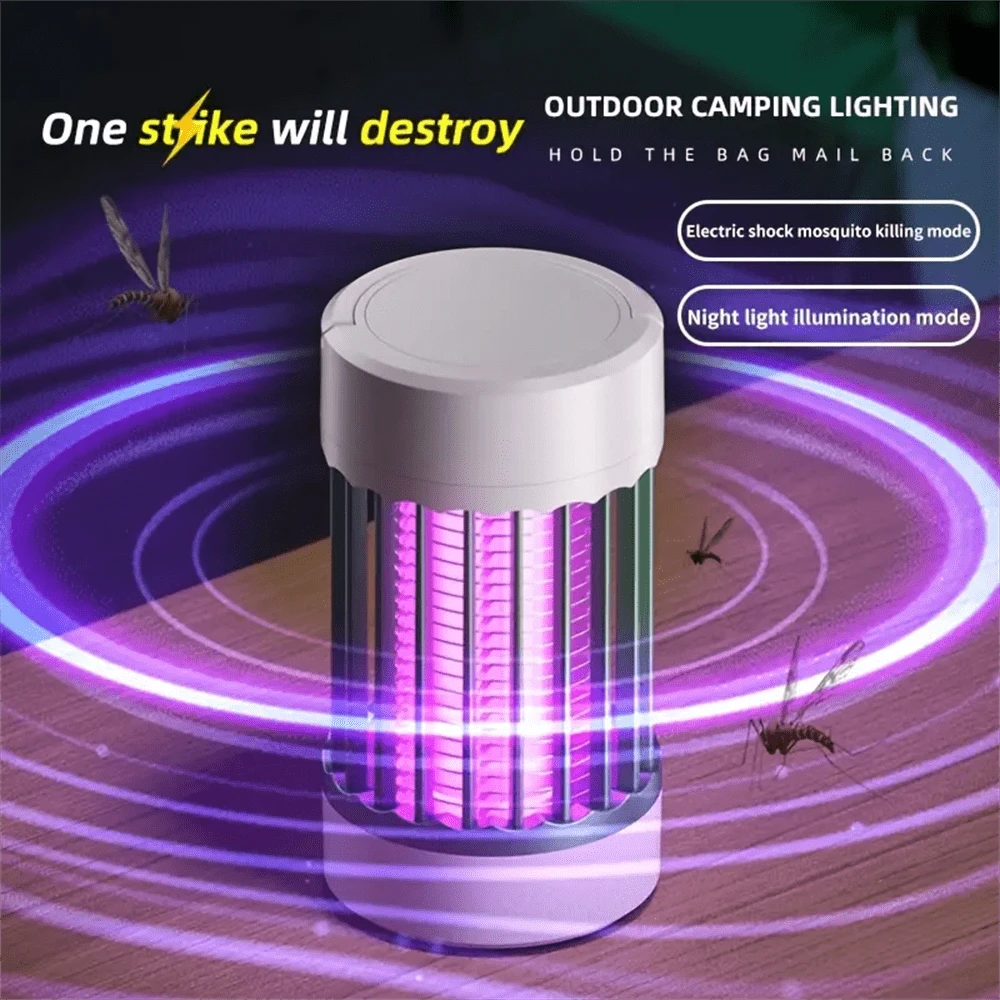 USB-Powered Mosquito Repellent Lamp, Insect Killer, Mosquito Trap Lamp ...