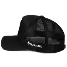 Country Texas Hat Wol Breathable Fit Rugged Rustic - Todo negro - Ver 6
