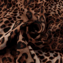 A Fashionable Leopard Print Soft Thin Women's Scarf Shawl Suitable For Daily Commuting Outerwear - Brown - View 10