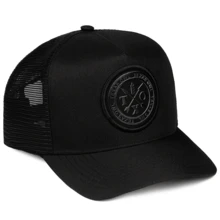 Country Texas Hat Wol Breathable Fit Rugged Rustic - Todo negro - Ver 2