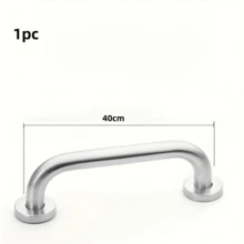 1Pc Stainless Steel Armrest Bathroom Elderly Safety Armrest Barrier-Free Bathroom Handle Toilet Non-Slip Disabled Armrest (Thickened) Bathroom Accessories Bathroom Tools - Multicolor - View 11