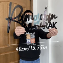 2D Flat, Customized Acrylic Wall-Mounted Name Sign - Personalized Wedding, Birthday Party Or Nursery Decoration - Elegant Cursive Font - High Quality Material - Easy To Install, Event Name Decoration|Elegant Cursive Style|Acrylic Nameplate,Multi-Functional,Durable,Ornamental,Reusable,Exquisite,Stylish,High-Quality,Colorful,Modern,Custom,Personalized,Unique,Ideal Gifts For Him,Ideal Gifts For Her,Boyfriend,Dad,Girlfriend,Mom,Family,Friends,Tea Room,Home,Garden,Office,For Anniversaries,For Valentine's Day,For Mother's Day,For Birthdays,For Father's Day,For Graduation,For Weddings,For Housewarming - Multicolor - View 6