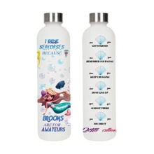 1pc 1000ml/33OZ Capacity Metal Cap Plastic Water Bottle, Fashion Design, Multiple Patterns Available, 3D Printing Technology Provides Stereoscopic Effect, Portable And Durable, Suitable For Outdoor Sports, Fitness, Parties, Travel, Holiday Gifts, Etc.