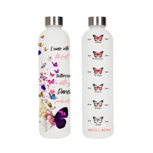 1pc 1000ml/33OZ Capacity Metal Cap Plastic Water Bottle, Fashion Design, Multiple Patterns Available, 3D Printing Technology Provides Stereoscopic Effect, Portable And Durable, Suitable For Outdoor Sports, Fitness, Parties, Travel, Holiday Gifts, Etc.