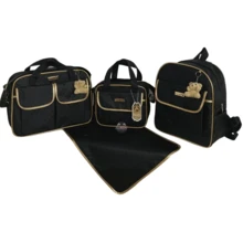 Maternity Bag Kit With Backpack And Changing Mat 4 Pieces Waterproof