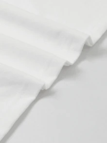 Women's Streetwear Funny Cartoon Character & English Graphic Print Short Sleeve T-Shirt - Multicolor - View 5