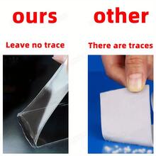 Heavy-Duty Nano Double-Sided Tape - Reusable, Washable & Residue-Free Gel Adhesive For Carpets, Posters, Wall Decor - Waterproof Multi-Purpose Mounting Tape For Home & Office