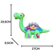 Brinquedo Infantil Bate e Volta Dino Luz e Som
