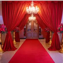 1 pieza Alfombra blanca de boda, alfombra roja, alfombra roja desechable para matrimonio, alfombra comercial para escenario, entrada de tienda, pasillo, decoración de fiesta de cumpleaños y vacaciones