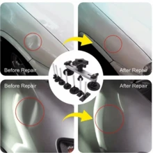 Car Body Dent Puller Kit, Car Paint Free Dent Repair Kit With Bridge Puller, Suitable For Car Dent Repair Tools - Black - View 6