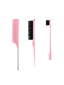 5 Pieces/Girls' Fashion Children's Cartoon Bubble Ball Square Transparent Comb, Smooth Comb, Home Hairdressing Salon Comb, Hair Massage Comb Bubble Ball Comb, Tip Tail Comb, Fixed Hair Mouse Comb, Sub Edge Pulling Control Brush, 200ml Multi-Function High-Pressure Continuous Spray Bottle Spray Supplement Spray Bottle Travel Makeup Bottle Independent Bottle, The Best Personalized Gift For Your Girl And Prince