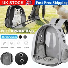 Astronaut Window Dog Cat Pet Travel Bag For Puppy Keep Carrier Breathable Transparent Backpack