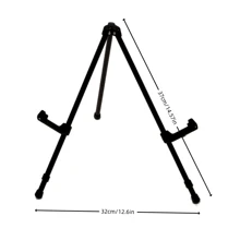 1PC 66inch Foldable Easel Stand, Baby Shower Sign Easel Stand - Portable Display Stand - Holds 5lbs" For Baby Shower Party Banner And Poster Display Adjustable Metal Tripod Ground And Tabletop Easel Stand, Large Floor Adjustable Metal Painting Easel Tripod Black Base Easter Gift,Wedding Basics Easel Stand Instant Floor Poster Lightweight Collapsible Birthday Wedding Outdoor Decoration