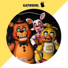 FNAF Single Buttons - 4.5CM Buttons Five Nights At Freddys Brooch - Geek Nerd Otaku - ANIME - ANIMATION - Button - Button - Button - Brooches - Button - Buttons - Button - Buttons - Pin - Pins - B5-單按鈕 - 查看 2