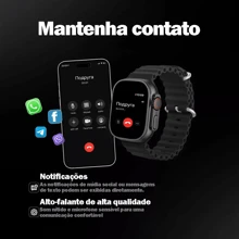 Novo relógio inteligente BML X9 ULTRA 2 2025, à prova d'água, esportivo, NFC, Bluetooth