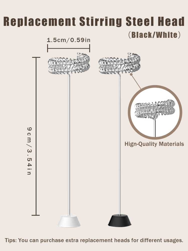 Premium Battery-Powered Automatic Milk Frother - Effortlessly Froth Milk, Beat Egg Liquid, and Prepare Soups, Ideal for Coffee Lovers, Home Chefs, and Baking Enthusiasts - 彩色 - 查看 4