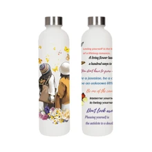 1pc 1000ml/33OZ Capacity Metal Cap Plastic Water Bottle, Fashion Design, Multiple Patterns Available, 3D Printing Technology Provides Stereoscopic Effect, Portable And Durable, Suitable For Outdoor Sports, Fitness, Parties, Travel, Holiday Gifts, Etc.