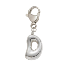 Silver Bubble Letter Cute Necklace Pendant Bag Charm - Lucky Crystal Pendant, Letter A-Z, Best Match For Spring/Summer, Shiny Alloy Bag Backpack Hanging Decoration - Perfect Gift For Birthday And Special Occasions - Silver - View 21