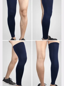 1 Stück unisex Sport Knie Kompressionsmanschette, geeignet für Outdoor-Aktivitäten, Fitness, Radfahren, Wandern, Gewichtheben, Fußball, Basketball, Fußball Fitnessstudio Zubehör Kniestütze