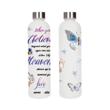 1pc 1000ml/33OZ Capacity Metal Cap Plastic Water Bottle, Fashion Design, Multiple Patterns Available, 3D Printing Technology Provides Stereoscopic Effect, Portable And Durable, Suitable For Outdoor Sports, Fitness, Parties, Travel, Holiday Gifts, Etc.