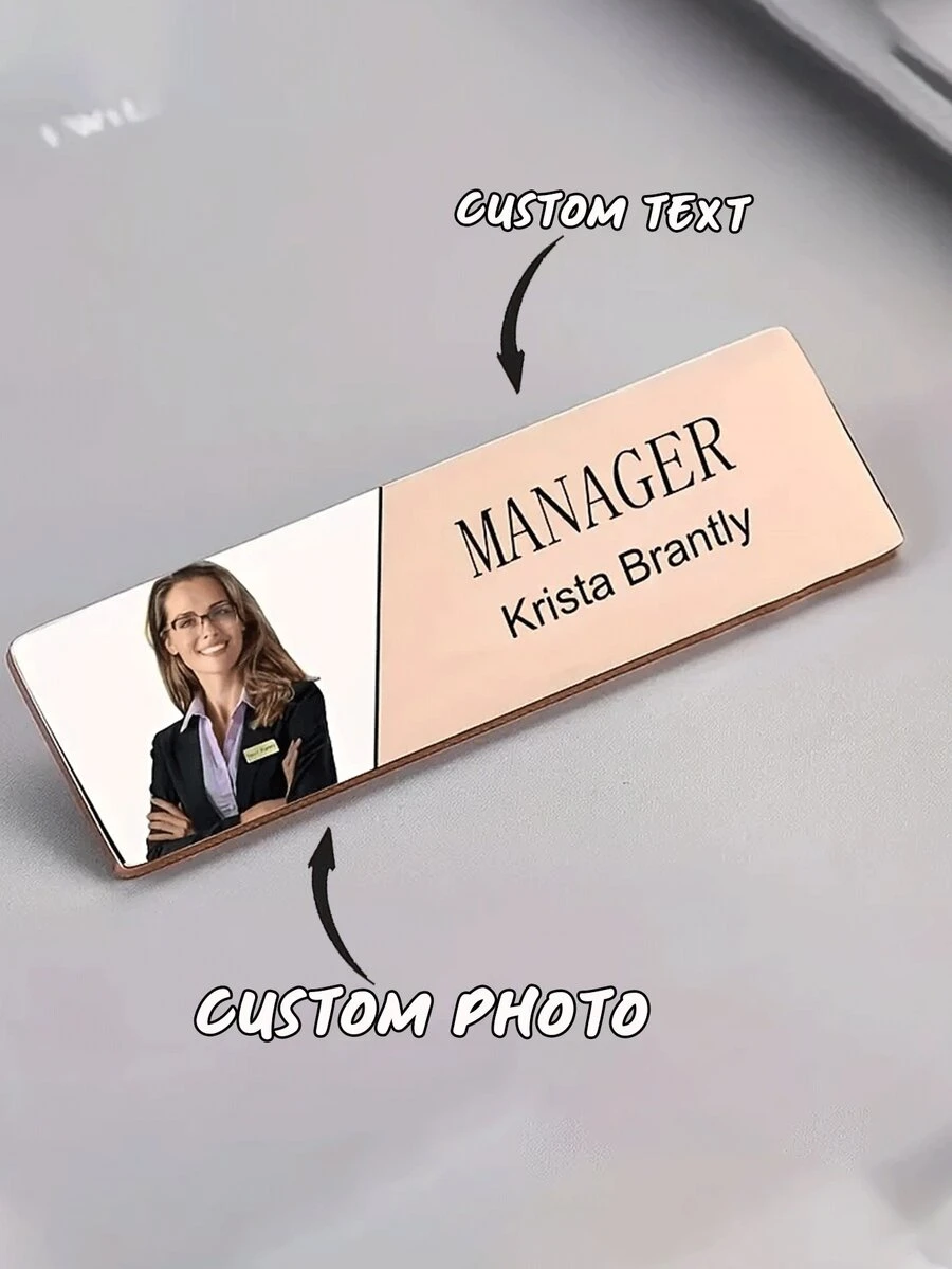 Customized Personalized Graduation Lapel Pin, 18K Gold Plated Stainless Steel, Elegant Custom Design With Name Plate And Cap, Suitable For Men And Women, Unique Graduation Gift