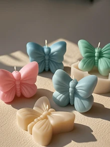 1pc Bow Silicone Mold - Unique Butterfly Shape DIY Butterfly Crystal Drop Glue Ornaments, Scented Candles, Gypsum Making Elegant Style Crafts Mold, Suitable For Handmade Lovers, Home Decoration Experts, Holiday Gifts, Mother's Day Gifts, Easy To Release, Reusable