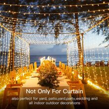 LED String Lights Indoor Bedroom, Christmas String Lights Outdoor Waterproof,Fairy Twinkle Lights Plug In For Xmas Decoration