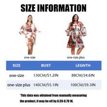 1 pieza Bata de satén estilo floral para boda, fiesta de novia, dama de honor, bata kimono para mujer, despedida de soltera, Día de la Madre, regalo de regreso a la escuela