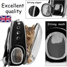 Astronaut Window Dog Cat Pet Travel Bag For Puppy Keep Carrier Breathable Transparent Backpack