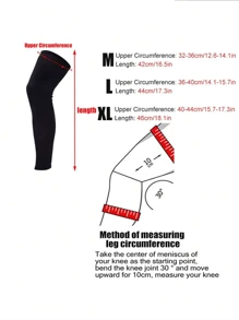 1 Stück unisex Sport Knie Kompressionsmanschette, geeignet für Outdoor-Aktivitäten, Fitness, Radfahren, Wandern, Gewichtheben, Fußball, Basketball, Fußball Fitnessstudio Zubehör Kniestütze