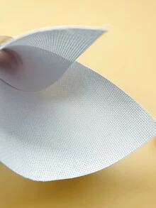 2 piezas de tela a cuadros blancos, 2 piezas de tela blanca para punto de cruz de 11ct/14ct, 25*25cm/30*30cm - Blanco - Ver 3