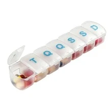 Pill Holder Kit - Daily And Weekly - Clear - View 4