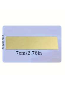 Customized Personalized Graduation Lapel Pin, 18K Gold Plated Stainless Steel, Elegant Custom Design With Name Plate And Cap, Suitable For Men And Women, Unique Graduation Gift