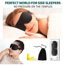 Sleep Mask, 3D Sleep Eye Mask, Men's And Women's Eye Mask Shade, Soft Breathable Eye Mask, Travel Nap Yoga Sleep Eye Mask, Various Colors Available