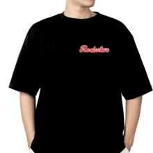 Playera casual hombre Playera% Algodón Peinado Con Temática Soy Un Niño Triste Maldito Camiseta Alta Calidad Ultra Suave Para Uso Diario, Eventos, Salidas, Regalo - Negro - Ver 2